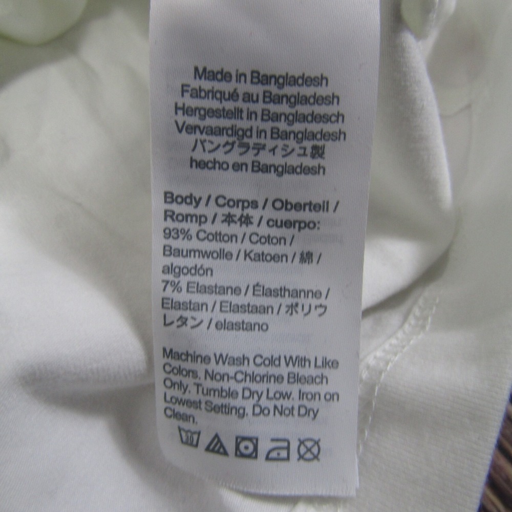 J Crew NEW NWT Womens Small Long Sleeve Crewneck Maternity Tee T Shirt White - Picture 5 of 7